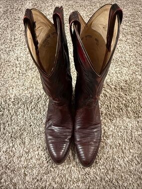 Dan Post Teju Lizard Western Boots